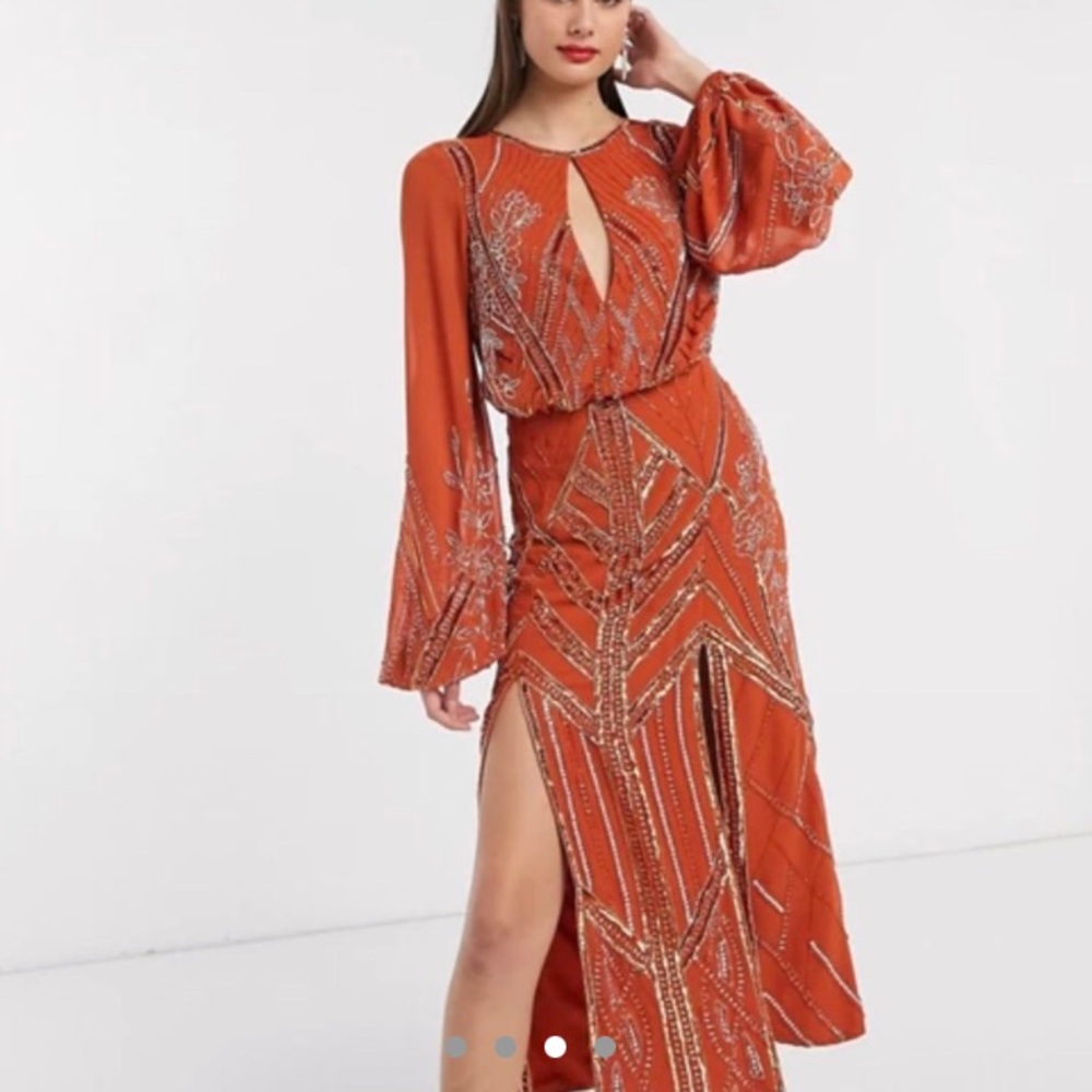 Beaded ASOS Dress NWT